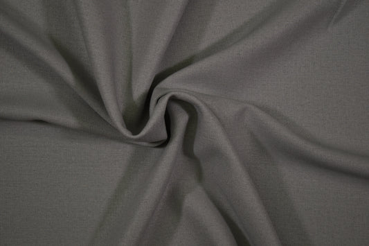 Detailansicht Leinen Viskose Grau
