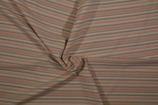 Detailansicht Baumwolldesign mit Streifen