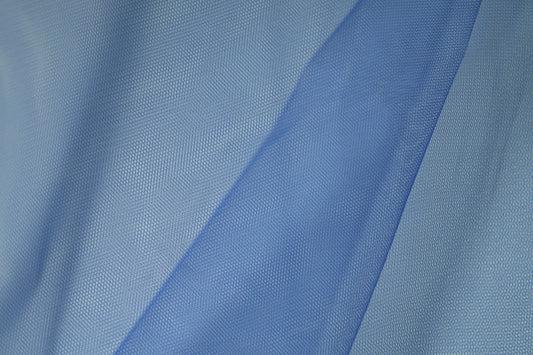 Feiner Tüll in Royalblau – vielseitig einsetzbar für kreative Nähideen
