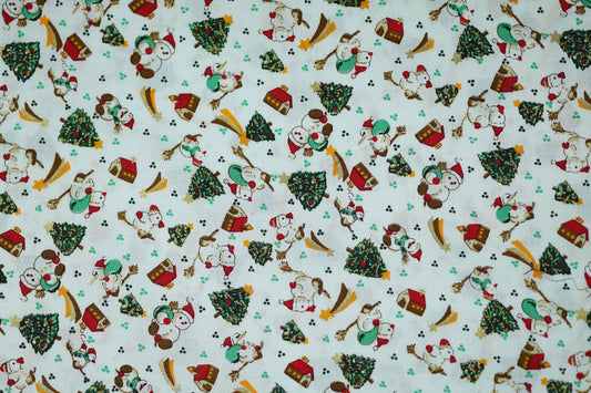 Hochwertiger Baumwoll Stretch – lebendige Blumen auf weichem Stoff