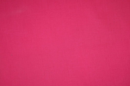 Einfarbiger Baumwollstoff in Fuchsia Pink – ideal für Kleidung, Accessoires und Dekoration