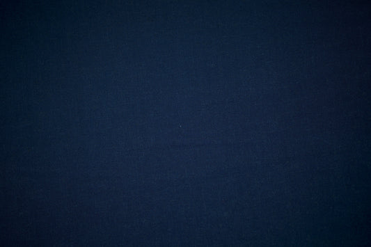 Dunkelblauer Leinengemischstoff â edel und klassisch