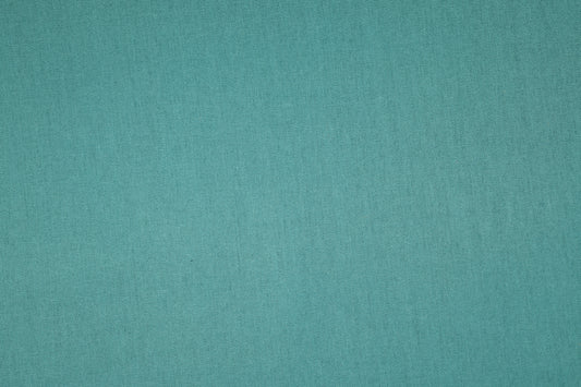 Weicher und luftiger Stoff aus Leinenmischung in TĂŒrkisgrĂŒn