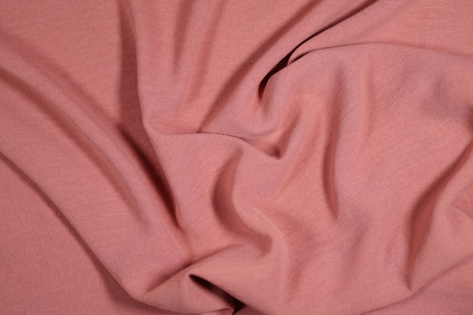 Crepe Stoff Altrosa – ideal für Frühlingsmode