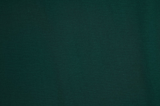 American Crepe Stoff Dunkelgrün – elegant und weich