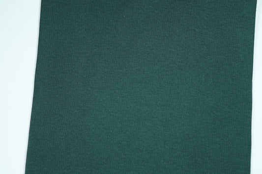 Elastischer Rippenstoff in krĂ€ftigem GrasgrĂŒn