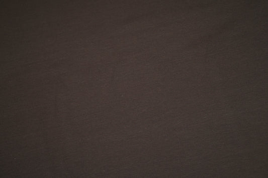 Schokobrauner Jersey-Stoff – perfekt für Herbstmode