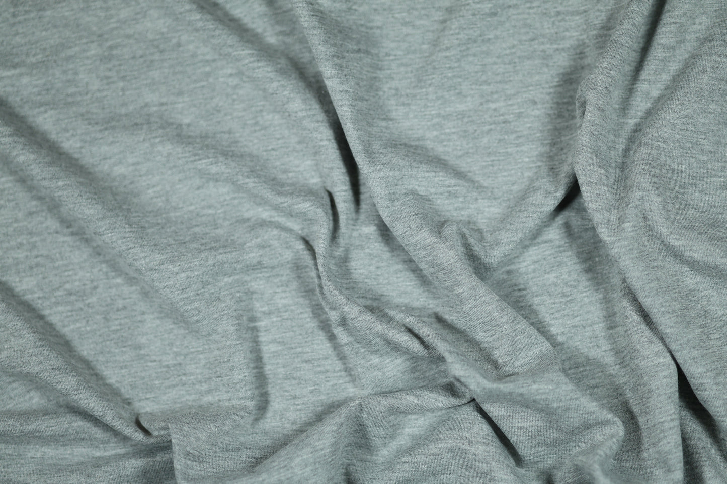 Weicher Jersey-Stoff in Hellgrau – ideal für Basics