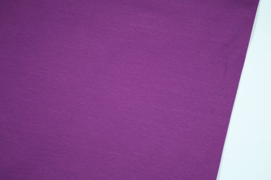 Lila Jersey-Stoff – perfekt für Leggings und Shirts