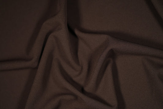 Weicher Baumwoll-Jersey in Braun – blickdicht und komfortabel