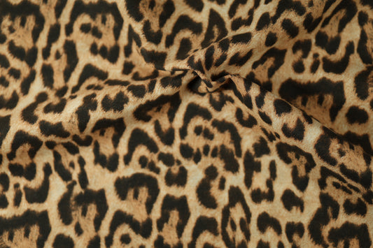 Vorhangstoff – Leo Natur – perfekt für Vorhänge, Raumtrenner und Heimdeko