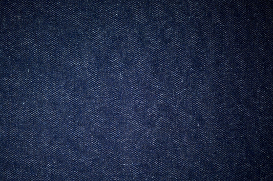 Klassischer Wollstoff in Jeansblau – ideal für moderne Outfits