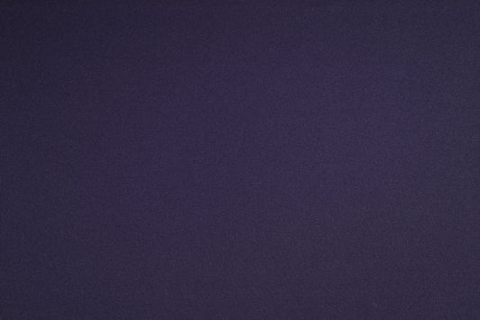 Polyester Panama Stoff in Dunkelviolett â Nahaufnahme der Stoffstruktur und Farbe