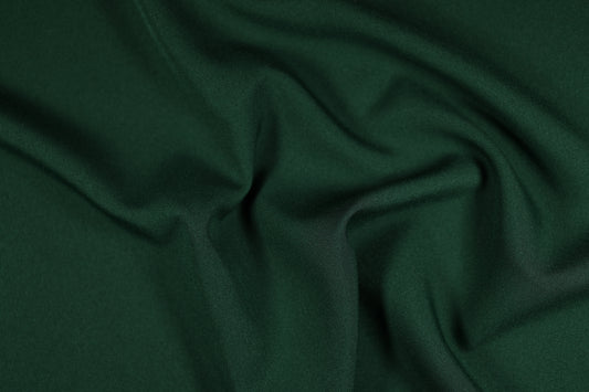 Tannengrüner Polyester Panama Stoff – robust, pflegeleicht und vielseitig einsetzbar