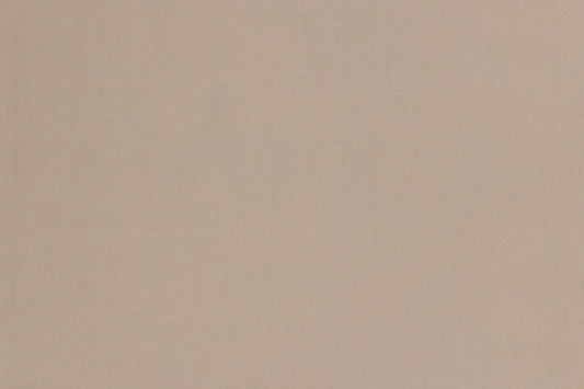 Uni Stoff Taupe aus 100 Prozent Baumwolle ideal für Deko und Bekleidung