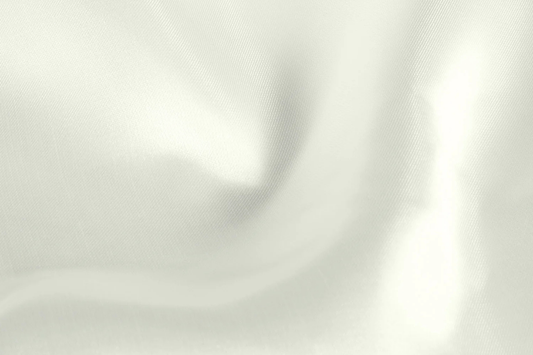 Satin Stoff wollweià glÀnzend glatt Uni Stoffeya