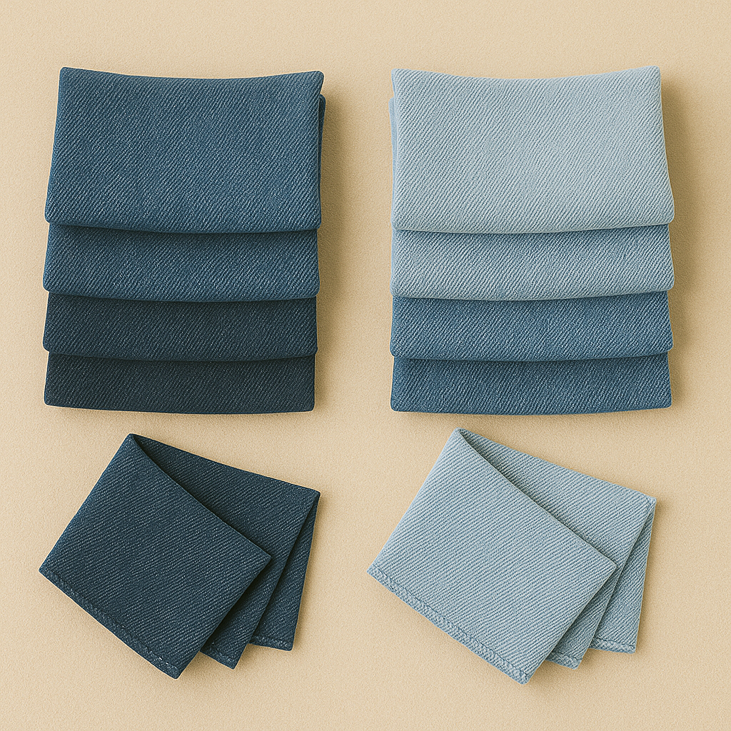 Robuster Jeansstoff in Meterware – ideal für Hosen, Jacken & Taschen