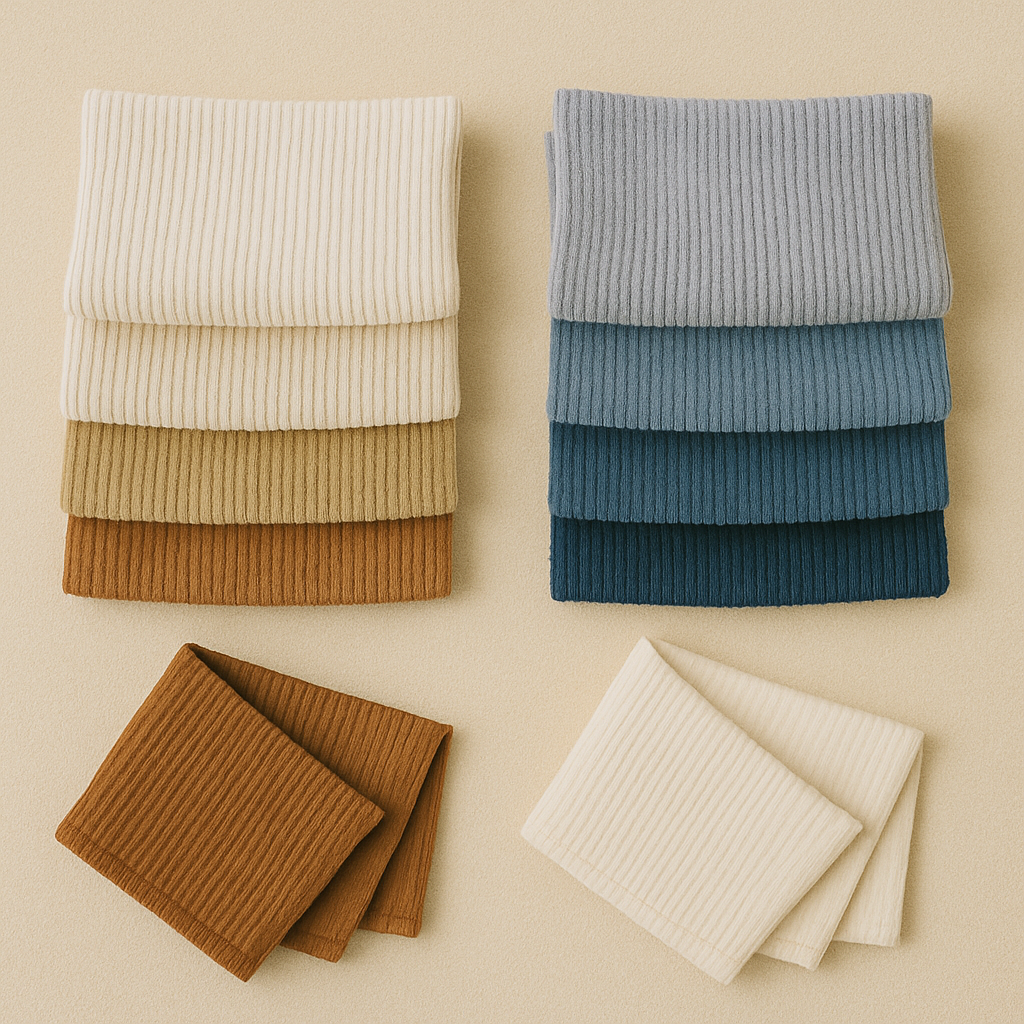 Weicher Cordstoff mit feiner Rippe – ideal für Kleidung & Accessoires
