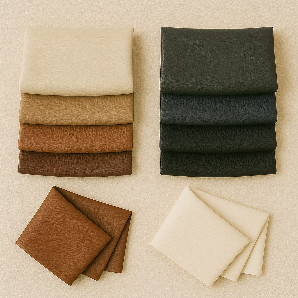 Robustes Kunstleder in Meterware – ideal für Taschen, Deko & Accessoires