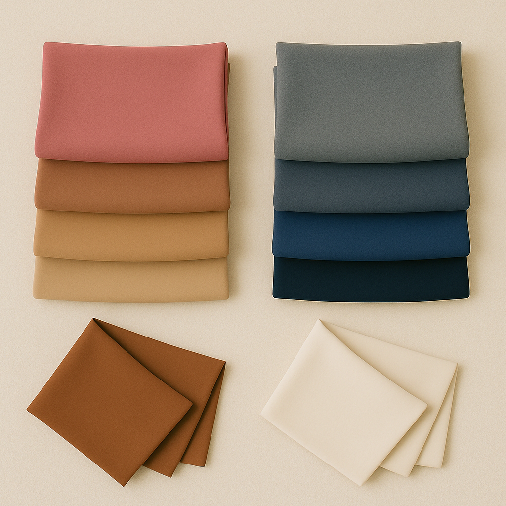 Elastischer Stretchstoff – bequem & formstabil für Kleidung