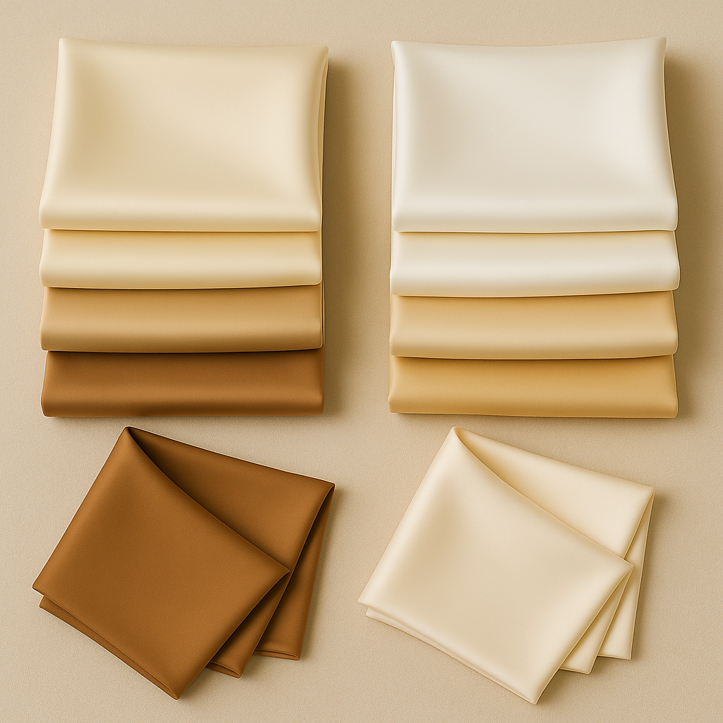 Hochwertiger Satin mit seidigem Glanz – perfekt für Kleider, Blusen & Röcke