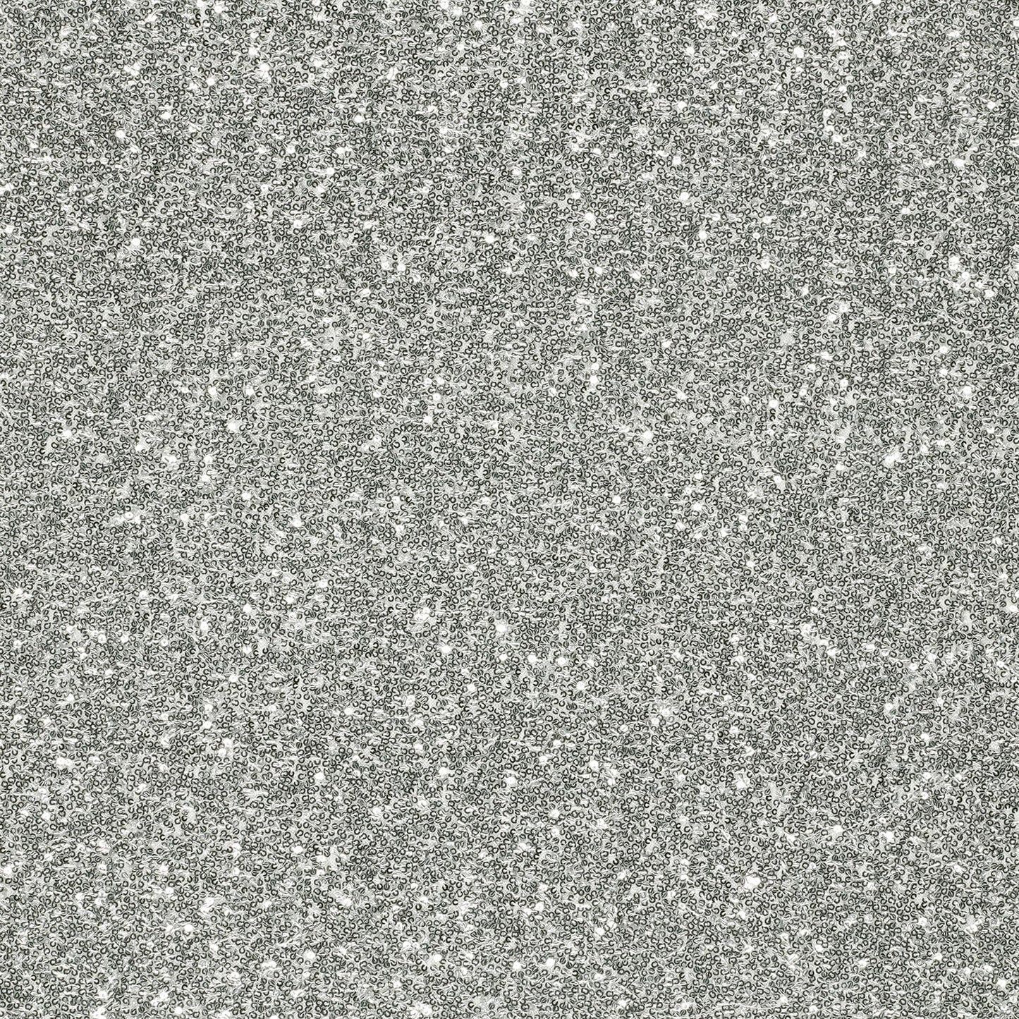 Paillettenstoff Mesh Silber – Detail