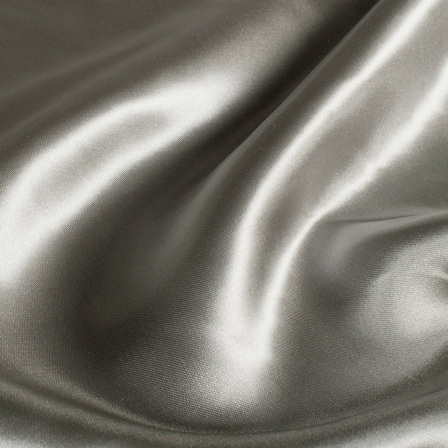 Satin Stoff Grau