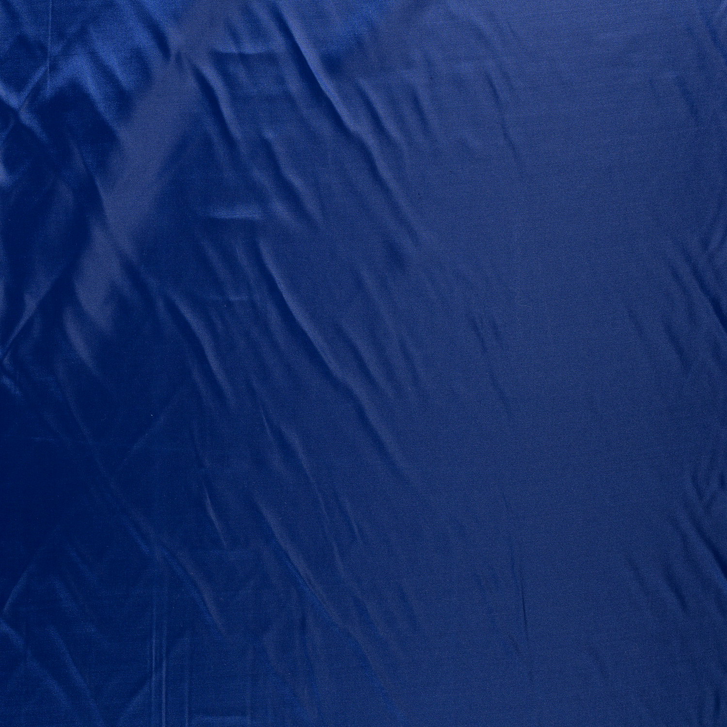 Satin Stoff Königsblau – Detail