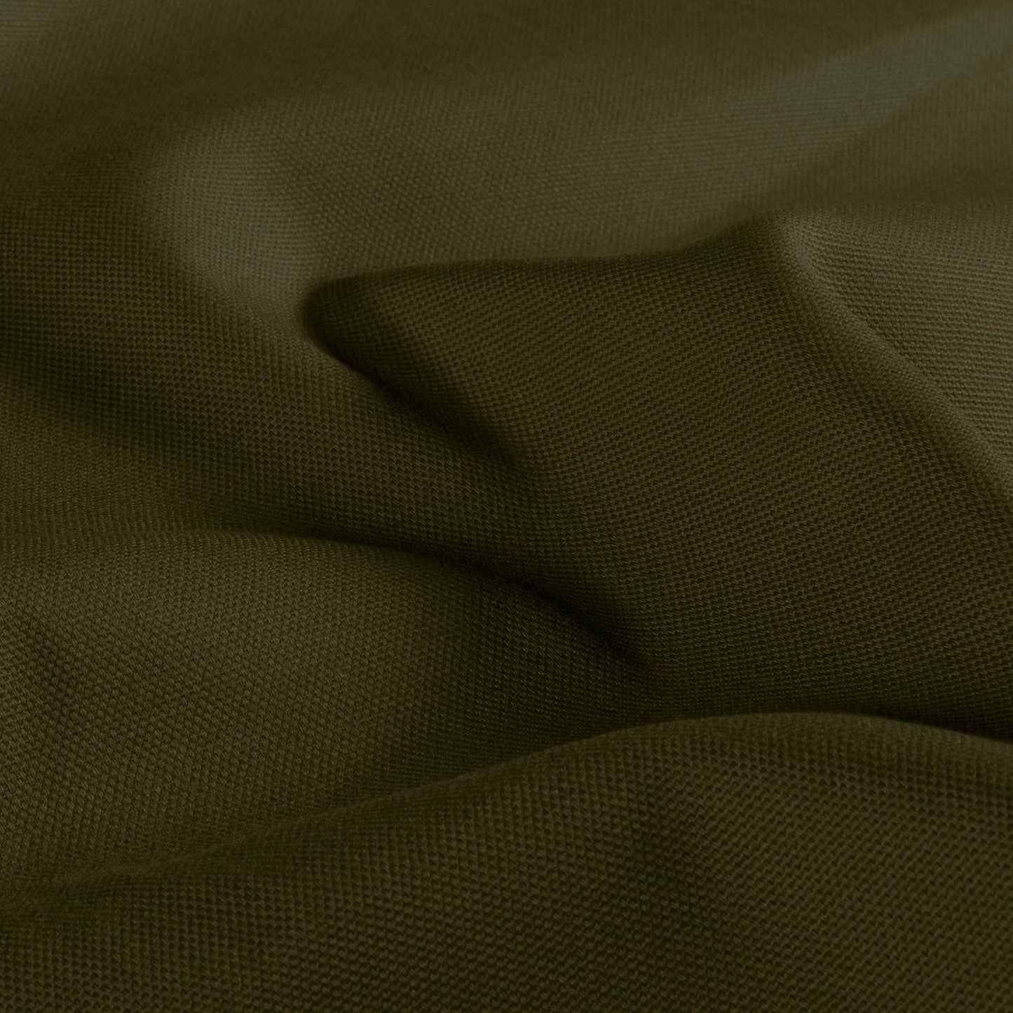 Canvas Stoff Khaki-Grün