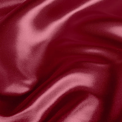 Satin Stoff Bordeauxrot