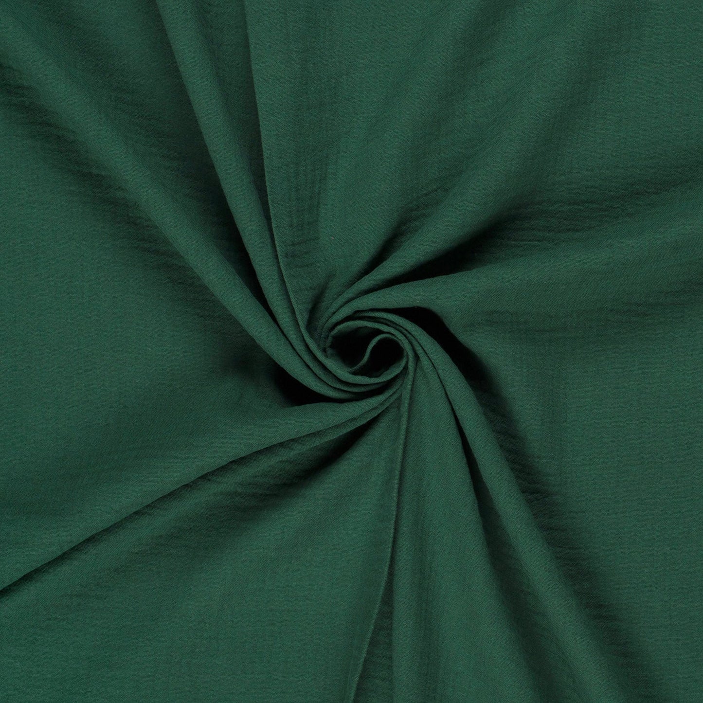 Musselin Stoff Dunkelgrün – Fall
