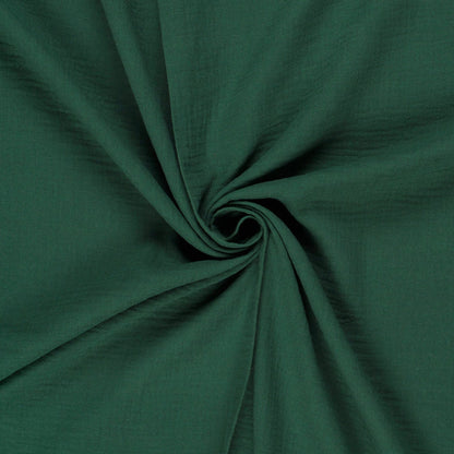 Musselin Stoff Dunkelgrün – Fall