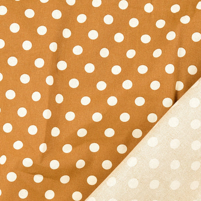 Fahnentuch Punkte Braun – Rolle