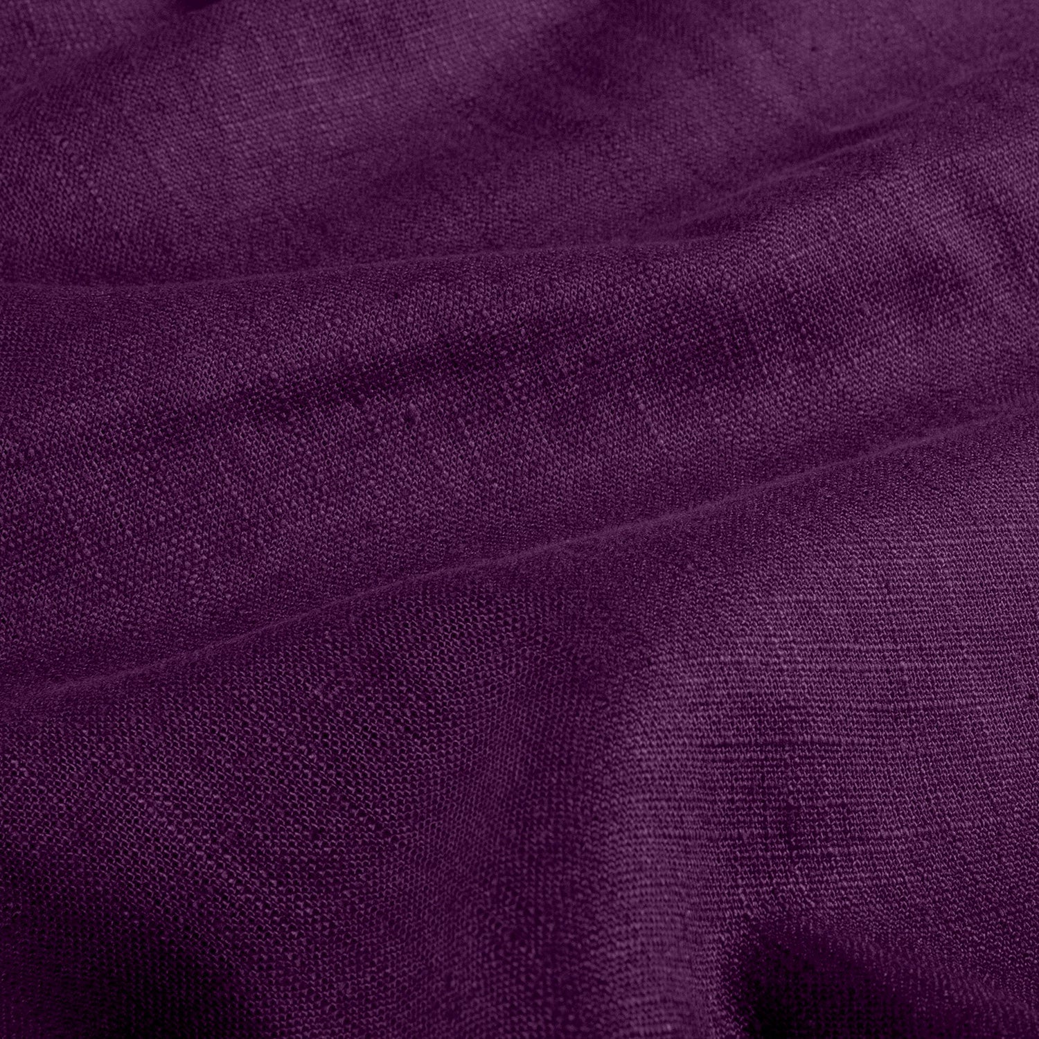 Leinen Baumwolle Stoff Magenta
