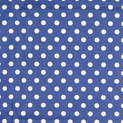 Fahnentuch Punkte Marine – Detail