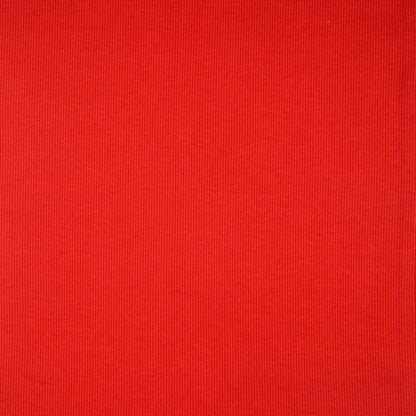 Bündchenstoff Rot – Detail