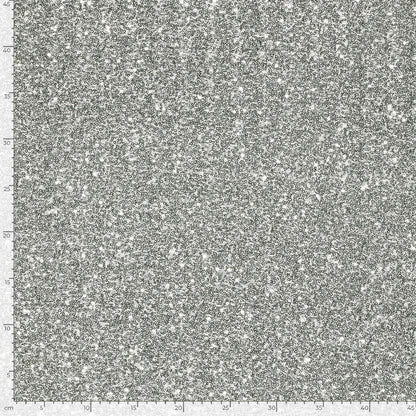 Paillettenstoff Mesh Silber – Nahaufnahme