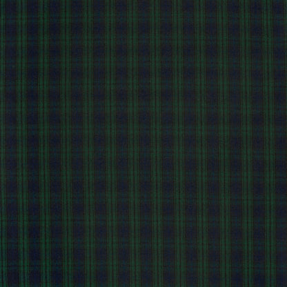 Gabardine Schottenkaro Dunkelgrün – Detail