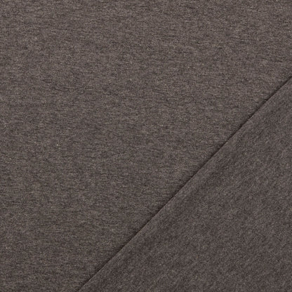 Baumwolljersey Taupegrau – Rolle
