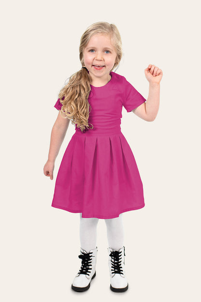 Viskose Poplin Stoff Fuchsia – Rolle