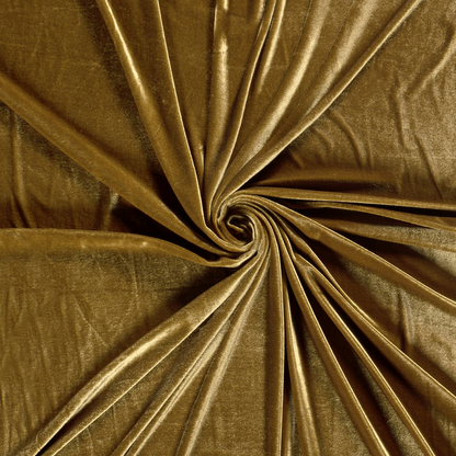 Samt Stoff Khaki-Grün – Fall