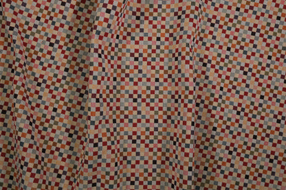 Karo Möbelstoff multicolor – hochwertiger Polsterstoff