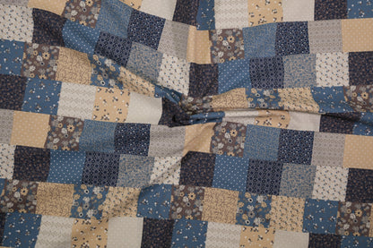 Baumwollstoff Patchwork Vintage -  Webware Materialqualität 140cm