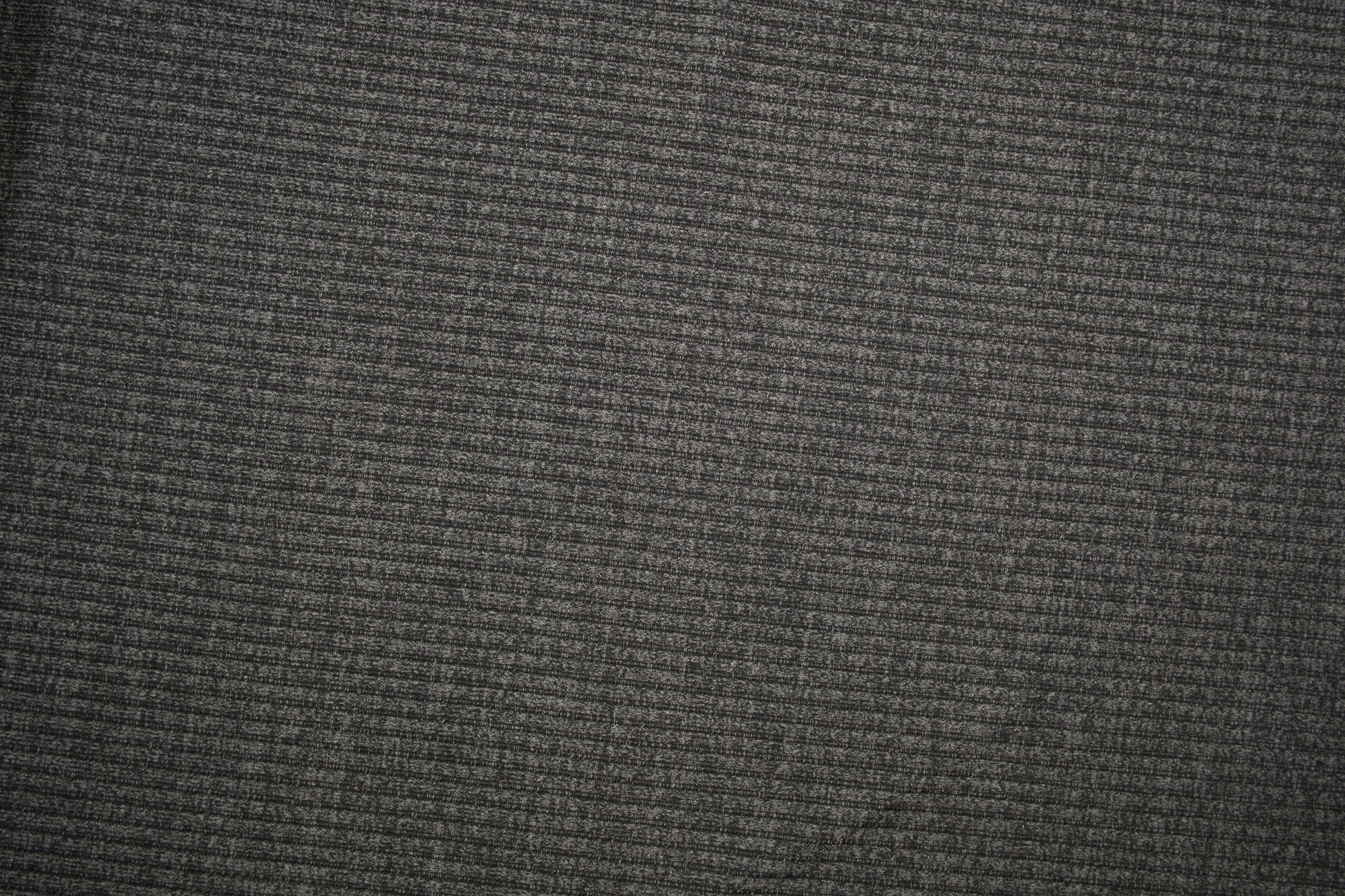 Melierter Rip Jersey in Grau 140 cm breit Meterware