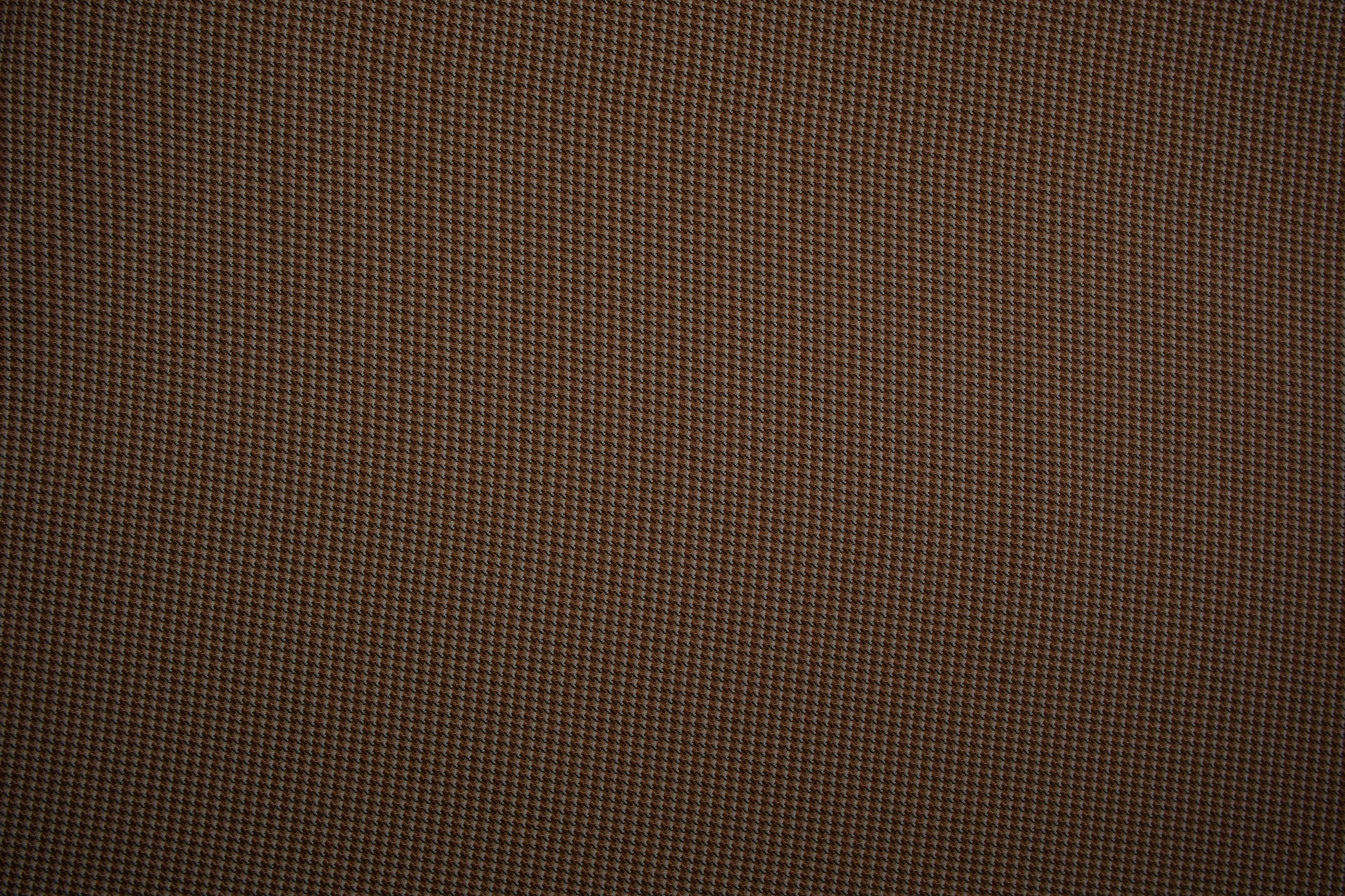 Wollstoff mit feinem braunen Pepita-Muster – ideal für Mäntel und Jacken