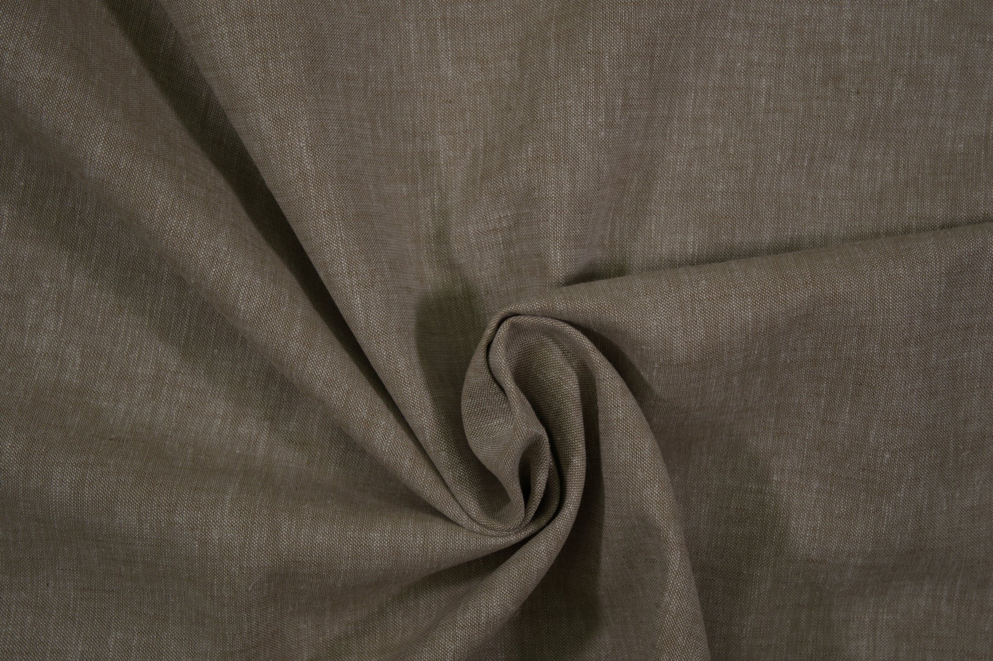 100% Leinen Stoff in Beige – weich fallender Naturstoff