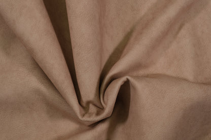 Möbel-Kunstleder in Hellbeige mit feiner Lederstruktur – ideal für Stühle und Bänke