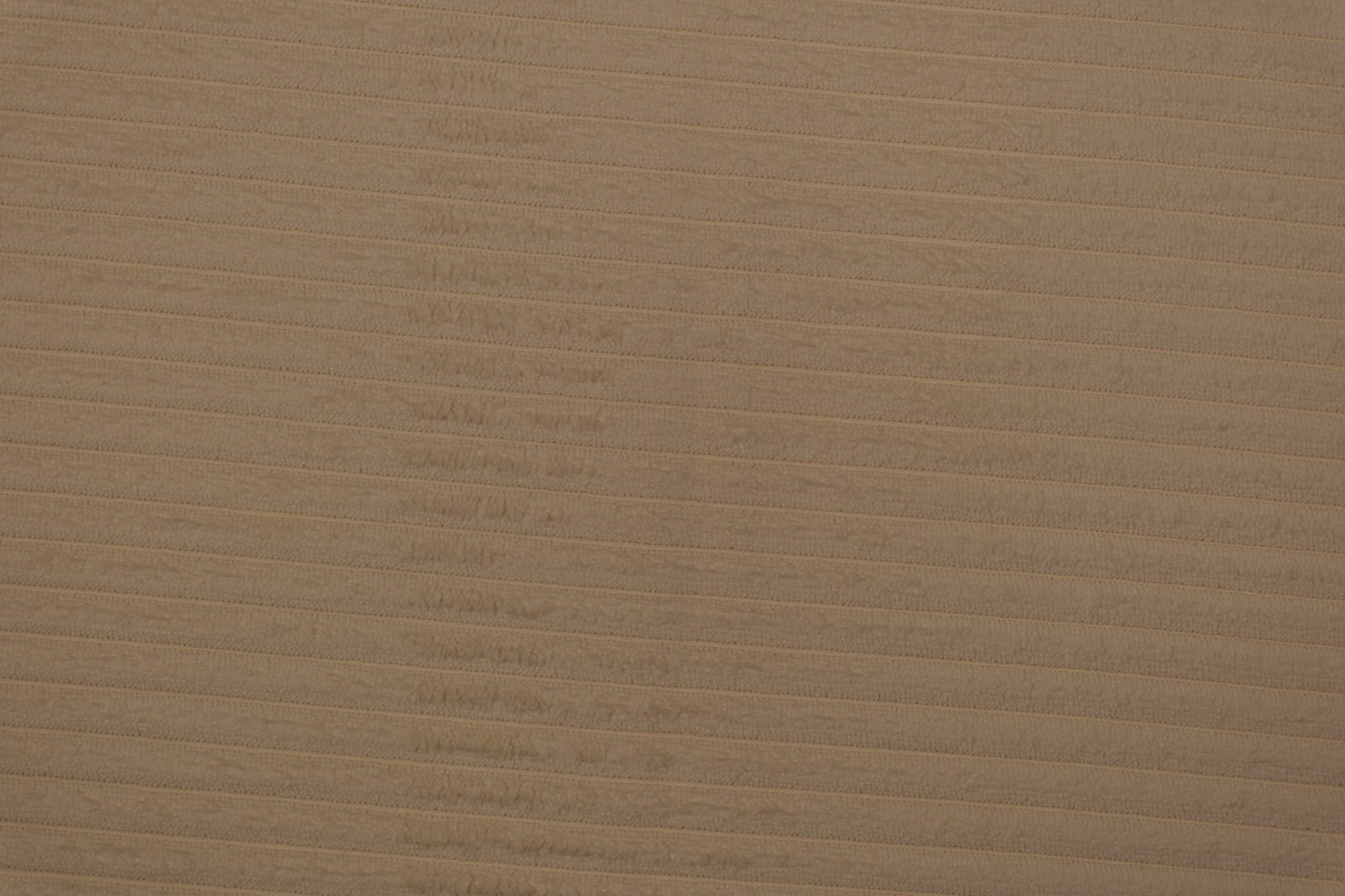 Heller Cord Möbelstoff in Creme – weicher Polsterstoff mit Rippenstruktur Detailaufnahme der Stoffstruktur