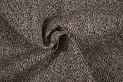 Bouclé Möbelstoff in naturfarbener Beige-Grau-Melange – robuster Polsterstoff