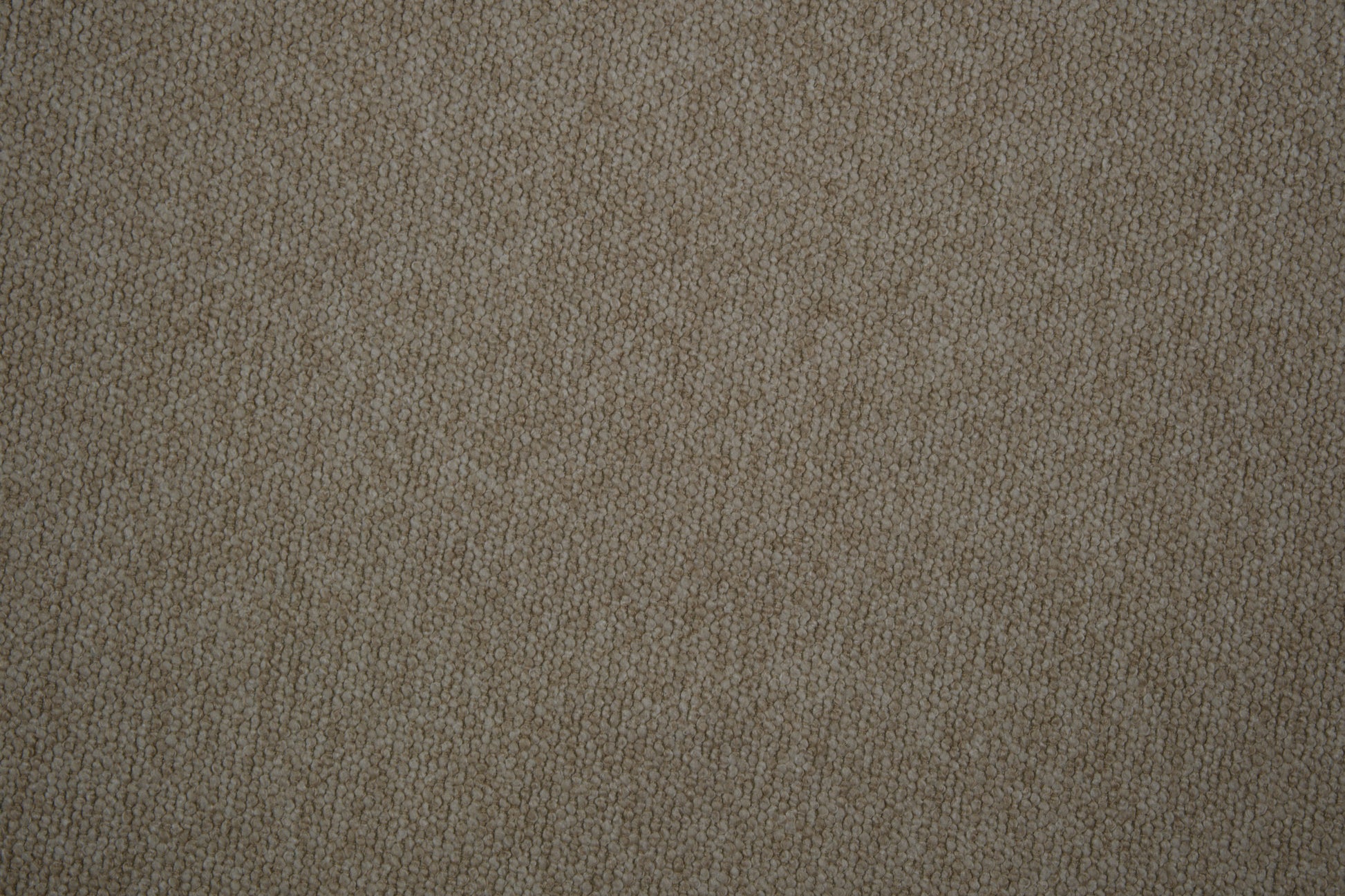 Möbelstoff Bouclé in Sandbeige als Polsterstoff für Sofa und Sessel Detailaufnahme der Stoffstruktur